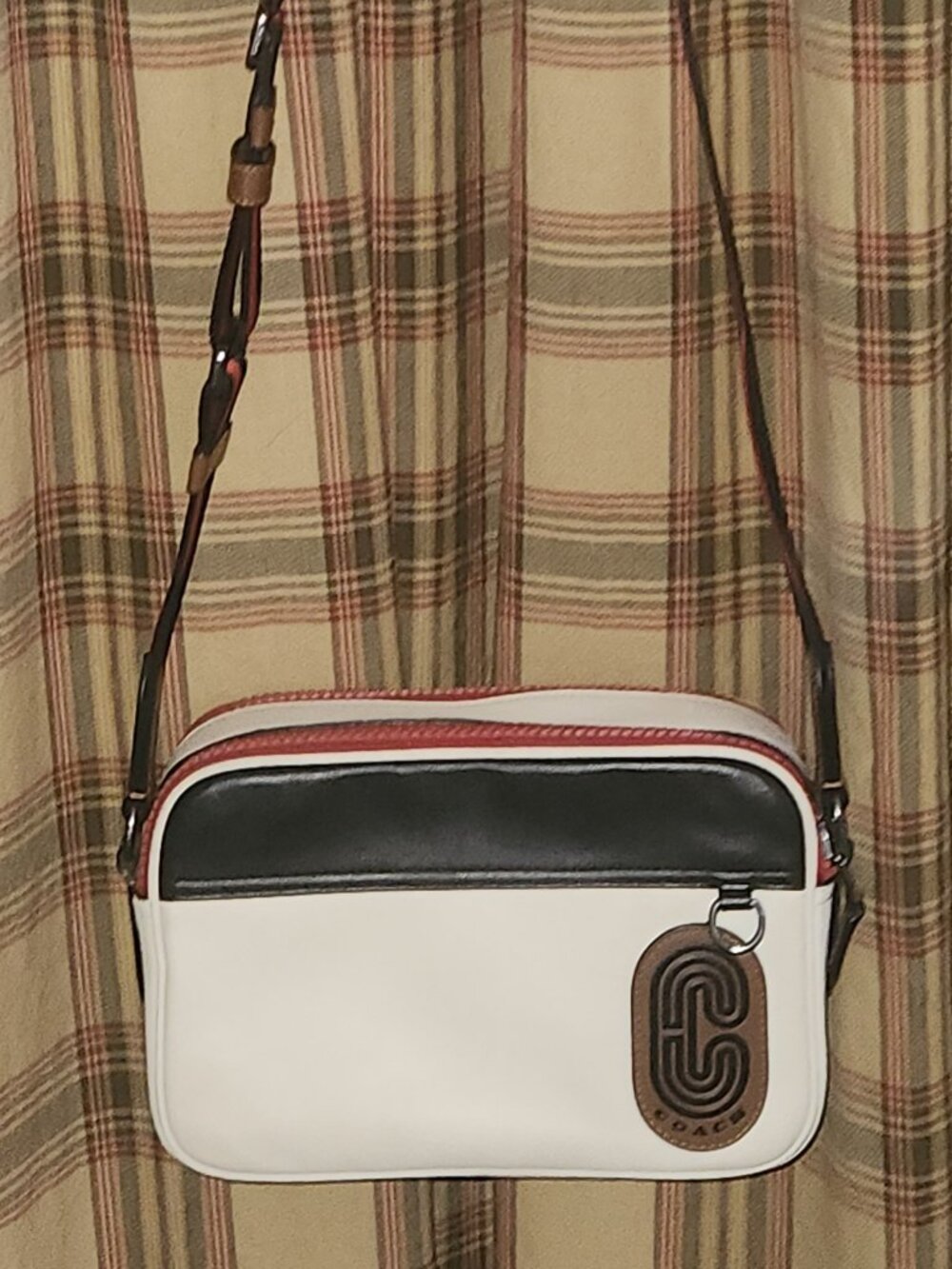 Coach Leather Graham Crossbody with Coach Patch